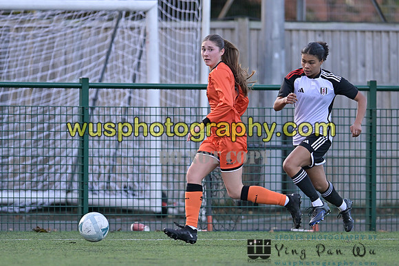 20231028-105249 Millwall Lionessness U17 U18 v Fulham FC Women U17 U18