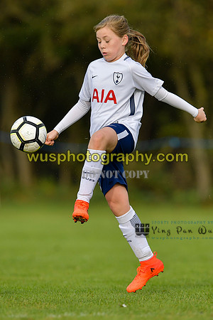 20171028-105023 Tottenham Hotspur Girls U11 v St Albans City Youth Girls U11 South