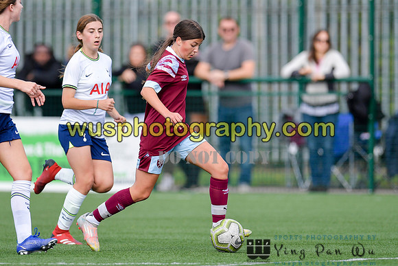 20220924-104006C West Ham United Academy Girls U15 v Tottenham Hotspur Women FC Academy U15
