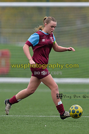 20241109-111531 West Ham United Performance Claret Girls U14 v Oxford United Girls U14