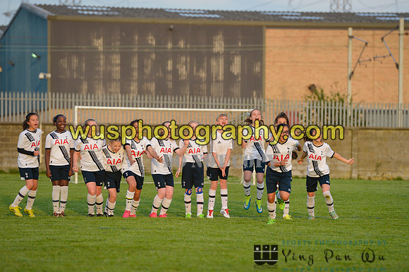 20160505-194738 Tottenham Hotspur Girls U12 and U13 v Årvoll IL Girls U12 and U13