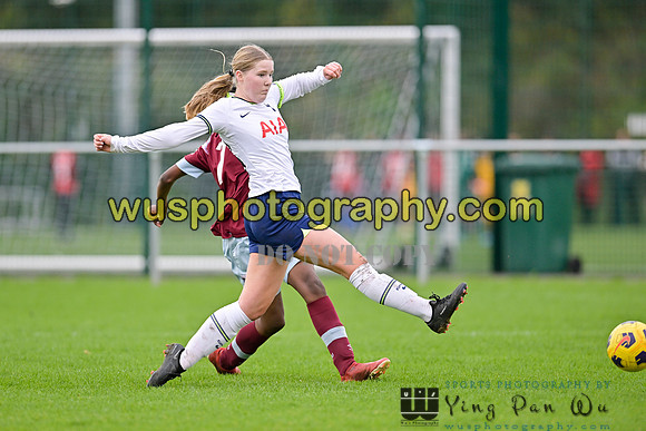 20221119-113515F Tottenham Hotspur Women FC Academy U15 v West Ham United Academy Girls U15