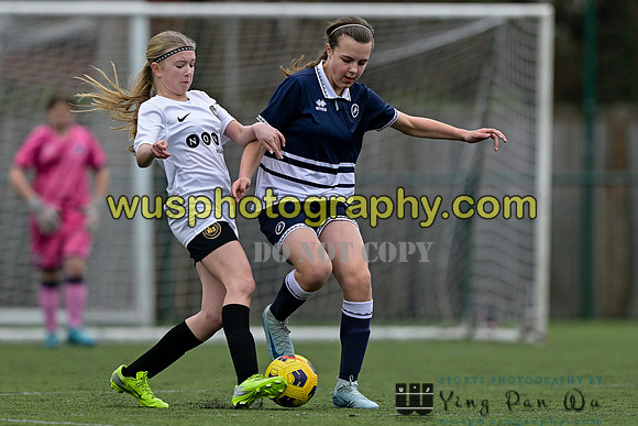 20250222-110957 Millwall Lionesses U12 v New Level Soccer Girls U12