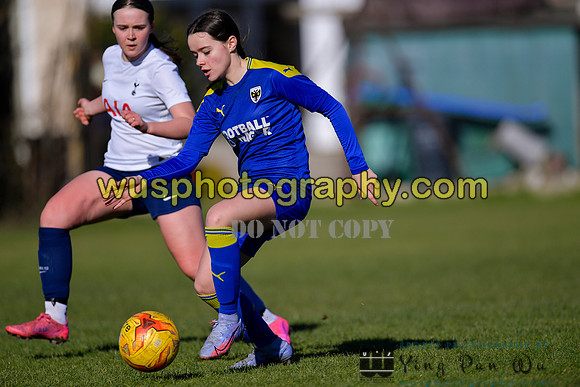 20220227-103807A AFC Wimbledon Girls U16 v Tottenham Hotspur Women FC JTP U16