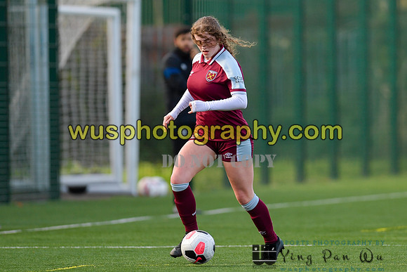 20211211-105051 West Ham United Academy Girls U16 v London Bees Academy U16