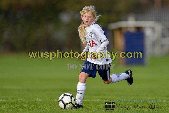 20171028-105527-3 Tottenham Hotspur Girls U11 v St Albans City Youth Girls U11 South