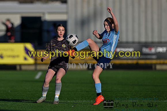 20250316-162957 Cray Wanderers Youth FC Girls U15 v Hashtag United Girls U15