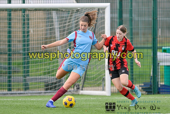 20221022-141837D West Ham United Performance Girls U16 v AFC Bournemouth Girls U16