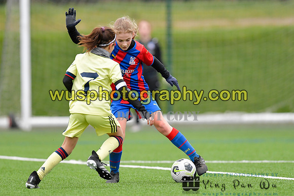 20220122-145835 Crystal Palace FC Girls U12 v Arsenal FC Girls U12