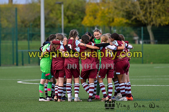 20231104-140404 West Ham United Academy Girls U14 v Watford FC Girls U14