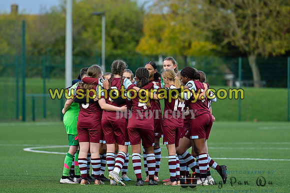 20231104-140442 West Ham United Academy Girls U14 v Watford FC Girls U14