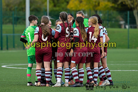20231104-140451 West Ham United Academy Girls U14 v Watford FC Girls U14