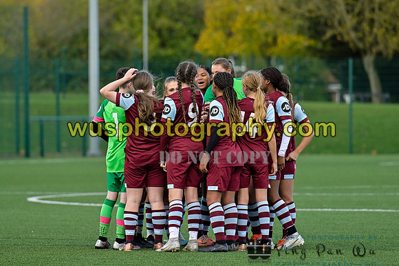 20231104-140452 West Ham United Academy Girls U14 v Watford FC Girls U14