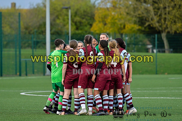 20231104-140455 West Ham United Academy Girls U14 v Watford FC Girls U14