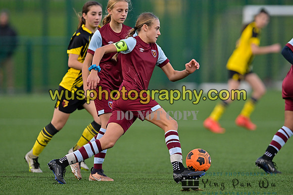 20231104-140732 West Ham United Academy Girls U14 v Watford FC Girls U14