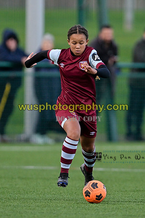 20231104-140928 West Ham United Academy Girls U14 v Watford FC Girls U14