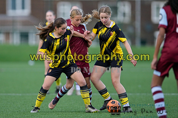 20231104-140956 West Ham United Academy Girls U14 v Watford FC Girls U14