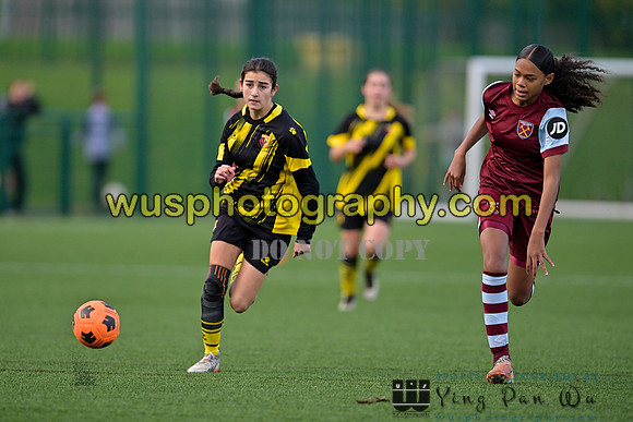 20231104-141129-2 West Ham United Academy Girls U14 v Watford FC Girls U14