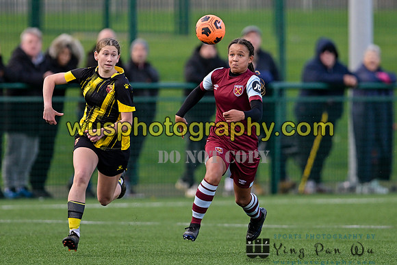 20231104-141249A-2 West Ham United Academy Girls U14 v Watford FC Girls U14