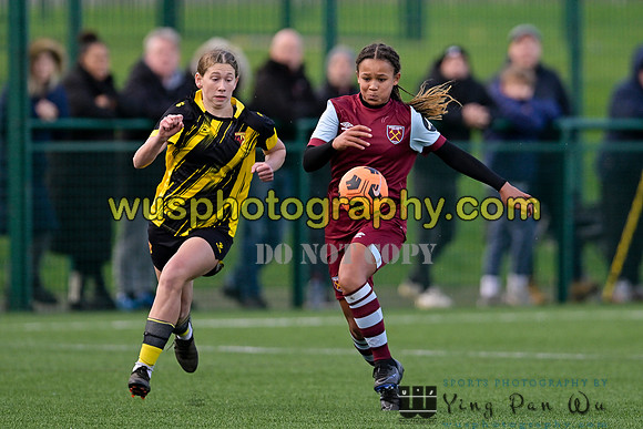 20231104-141249B West Ham United Academy Girls U14 v Watford FC Girls U14