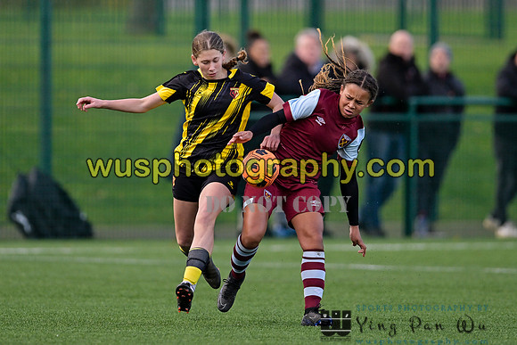 20231104-141250 West Ham United Academy Girls U14 v Watford FC Girls U14