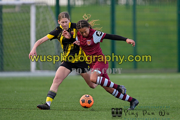 20231104-141251A West Ham United Academy Girls U14 v Watford FC Girls U14