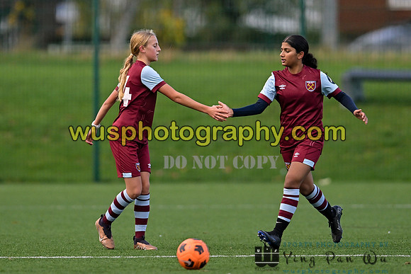 20231104-141433 West Ham United Academy Girls U14 v Watford FC Girls U14