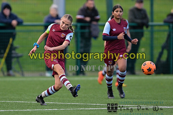 20231104-141716 West Ham United Academy Girls U14 v Watford FC Girls U14