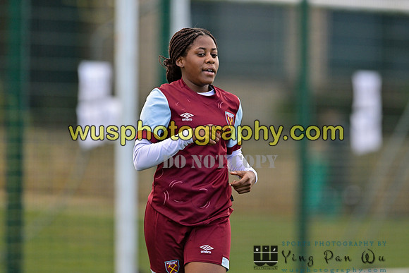 20231104-141859 West Ham United Academy Girls U14 v Watford FC Girls U14