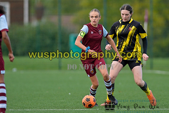 20231104-142139 West Ham United Academy Girls U14 v Watford FC Girls U14