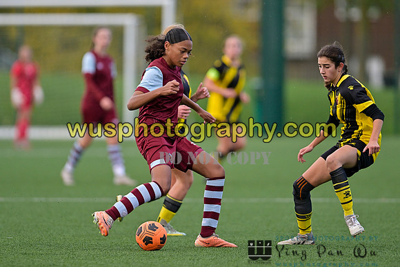 20231104-142202 West Ham United Academy Girls U14 v Watford FC Girls U14