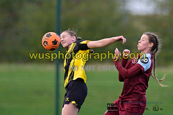 20231104-142235 West Ham United Academy Girls U14 v Watford FC Girls U14