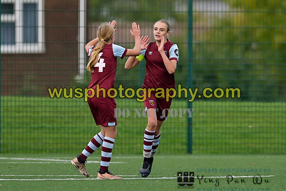 20231104-142632 West Ham United Academy Girls U14 v Watford FC Girls U14