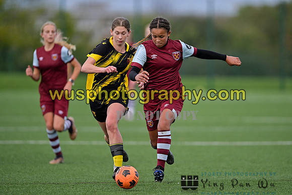 20231104-142712 West Ham United Academy Girls U14 v Watford FC Girls U14
