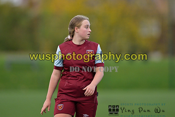 20231104-142720 West Ham United Academy Girls U14 v Watford FC Girls U14