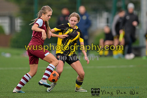 20231104-143350 West Ham United Academy Girls U14 v Watford FC Girls U14