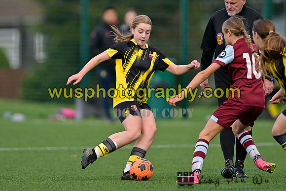 20231104-143509 West Ham United Academy Girls U14 v Watford FC Girls U14