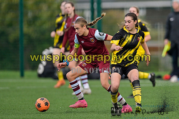 20231104-143508A West Ham United Academy Girls U14 v Watford FC Girls U14