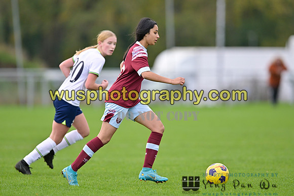 20221119-100753A Tottenham Hotspur Women FC Academy U15 v West Ham United Academy Girls U15