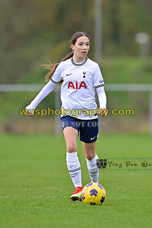 20221119-100235C Tottenham Hotspur Women FC Academy U15 v West Ham United Academy Girls U15