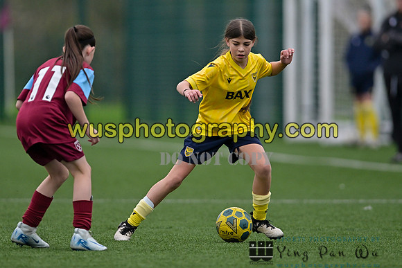 20241109-103518A West Ham United Performance Claret Girls U14 v Oxford United Girls U14