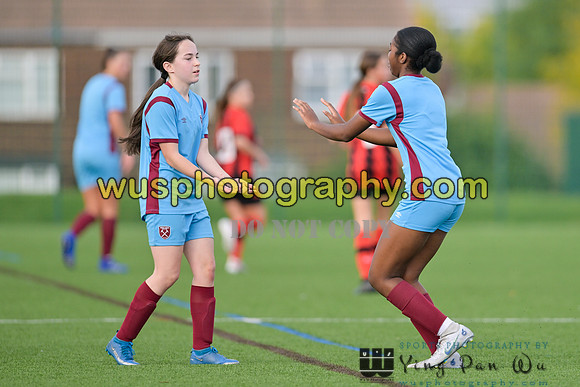 20221022-153118 West Ham United Performance Girls U15 v PLYR Baypoint CF Girls U15