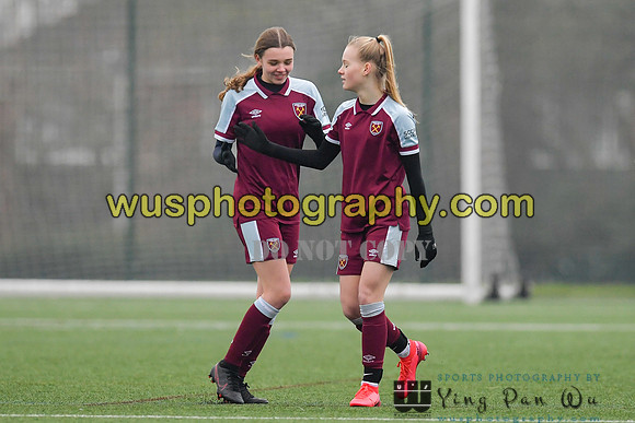 20220115-142442 West Ham United Academy Girls U14 v Notts County FC Girls U14