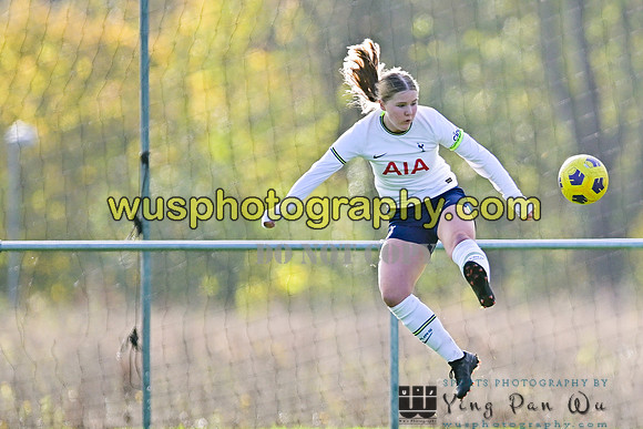 20221119-103209A Tottenham Hotspur Women FC Academy U15 v West Ham United Academy Girls U15