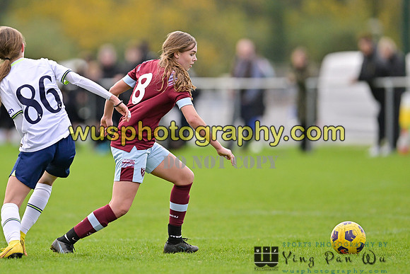 20221119-112603 Tottenham Hotspur Women FC Academy U15 v West Ham United Academy Girls U15