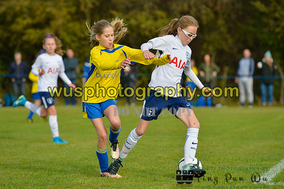 20171028-112530 Tottenham Hotspur Girls U11 v St Albans City Youth Girls U11 South