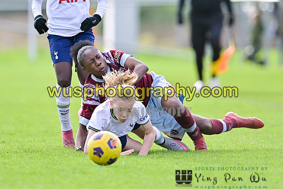 20221119-105850O Tottenham Hotspur Women FC Academy U15 v West Ham United Academy Girls U15