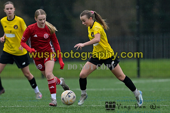 20250215-152419 Welling United Academy Girls U16 v Ebbsfleet United Girls U16