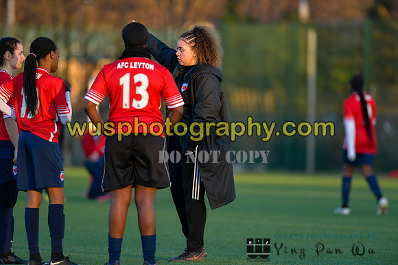 20220116-154523 AFC Leyton v Richmond Park U21 Women