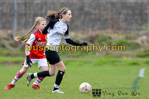 20220305-133434 London Bees Academy U14 v Arsenal FC Girls U13